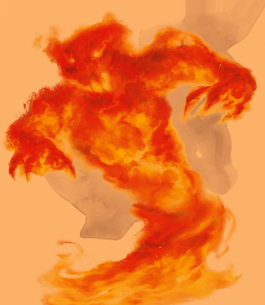fire elemental dandd